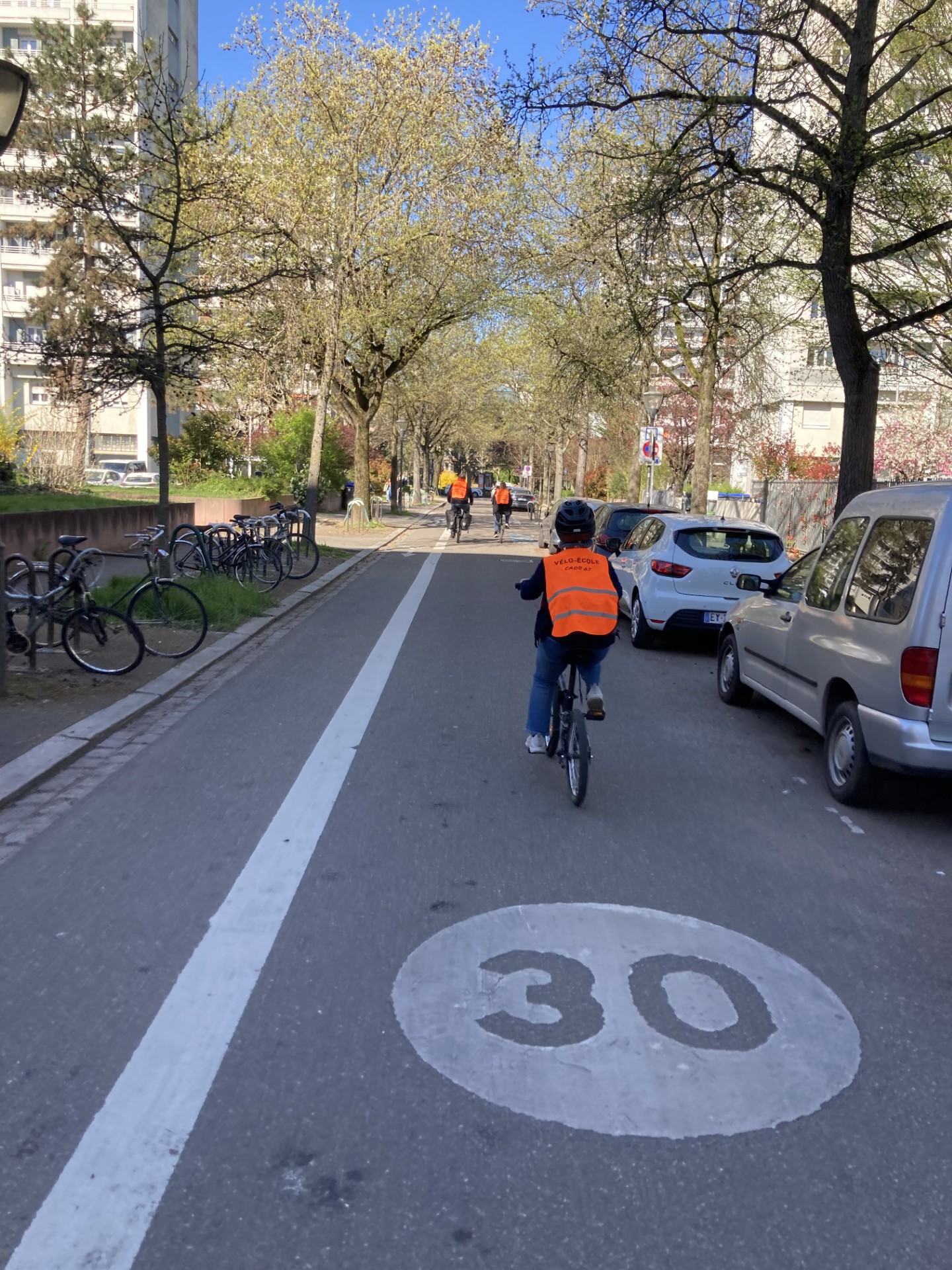 Apprentissage du vélo adulte, se déplacer en sécurité à vélo